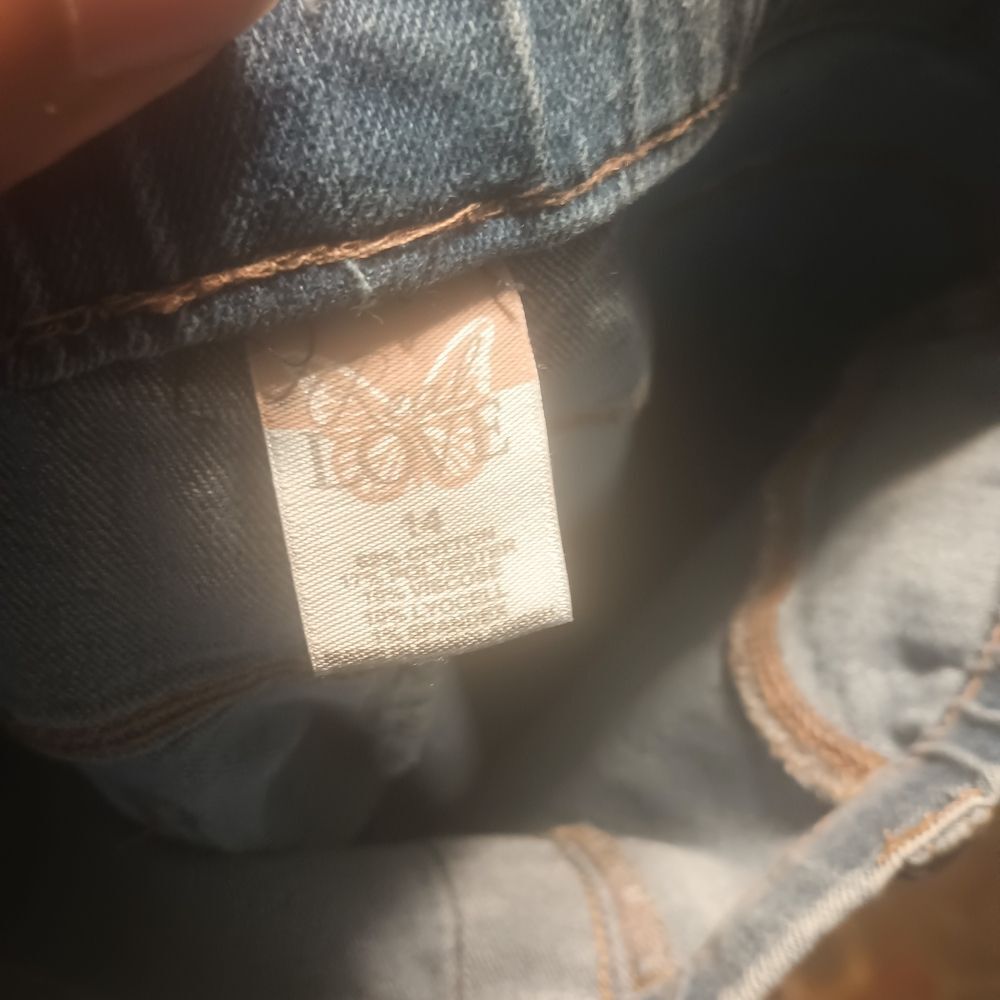 Light Blue Girl Jeans - Picture 2 of 3